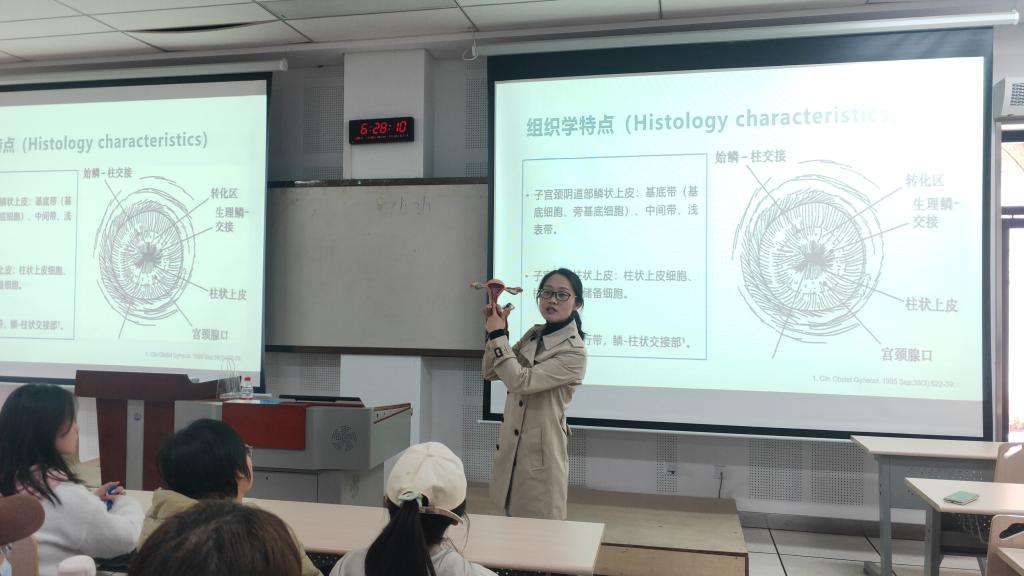 院團委組織專家赴延安大學外國語學院開展女性健康知識專題講座