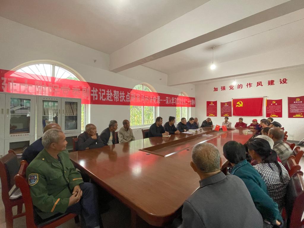 我院赴新時代文明實踐中心胡家河村開展宣講及幫扶活動