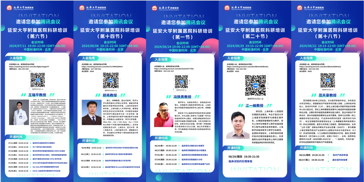 夯實(shí)科研能力提升  助力醫(yī)院科研飛躍——我院舉辦科研培訓(xùn)系列活動(dòng)