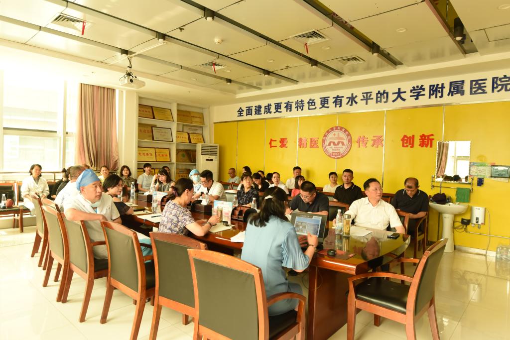 精準防控筑防線  多措并舉抓落實——我院召開院感相關委員會會議