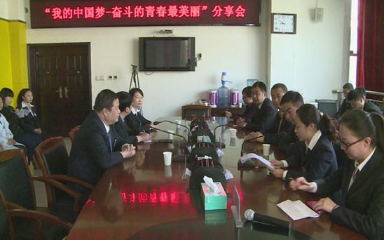 團省委“我的中國夢--奮斗的青春最美麗”分享團走進我院